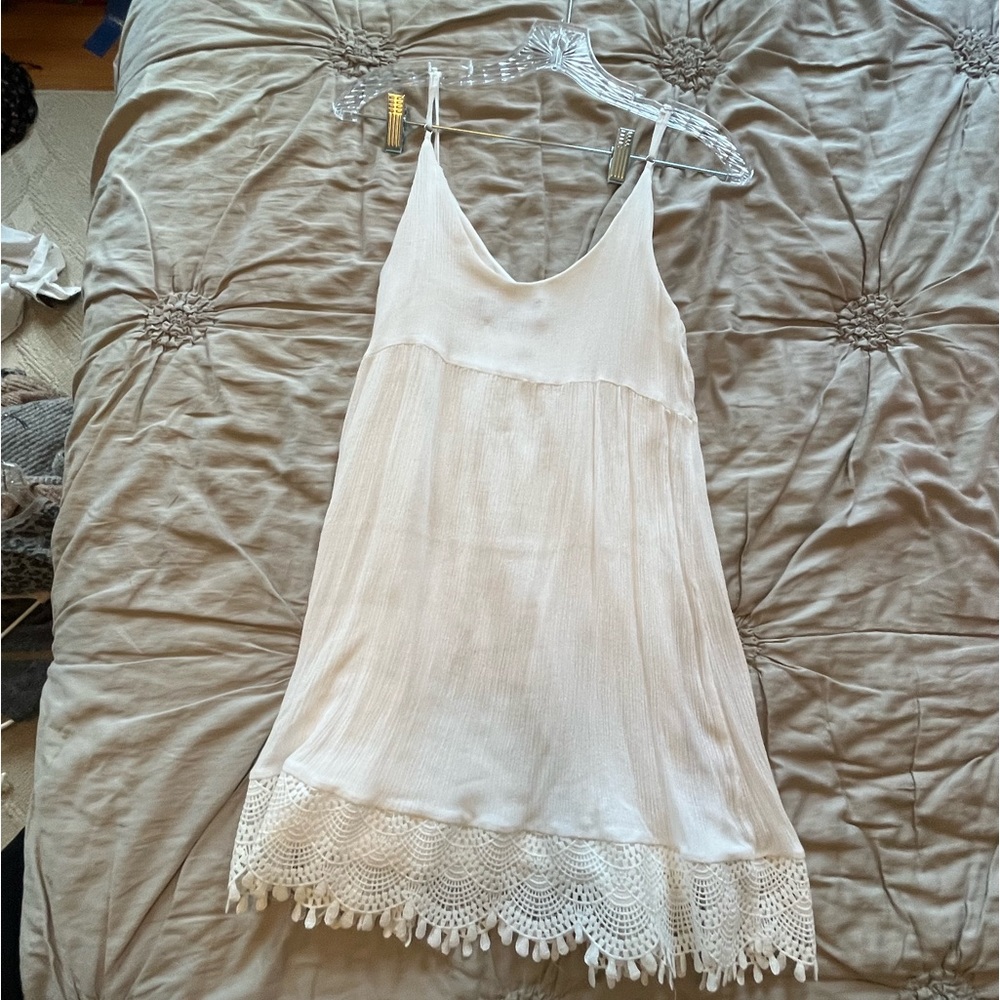 Lulus XS white sundress